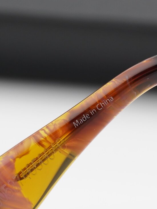 Max Mara ERNEST MM0088 55S Square Sunglasses - Havana / Bordeaux main image 8